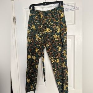 Zara printed pants